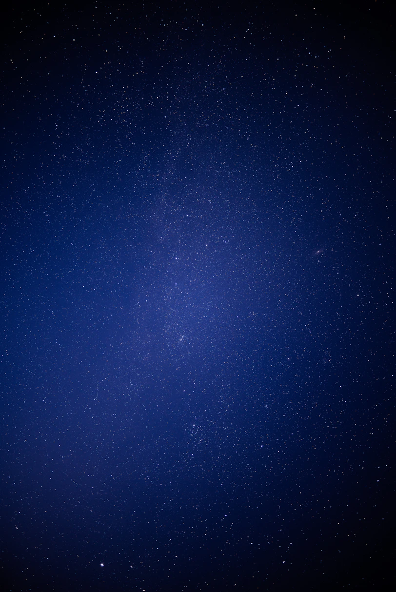 blue sky with stars during night time