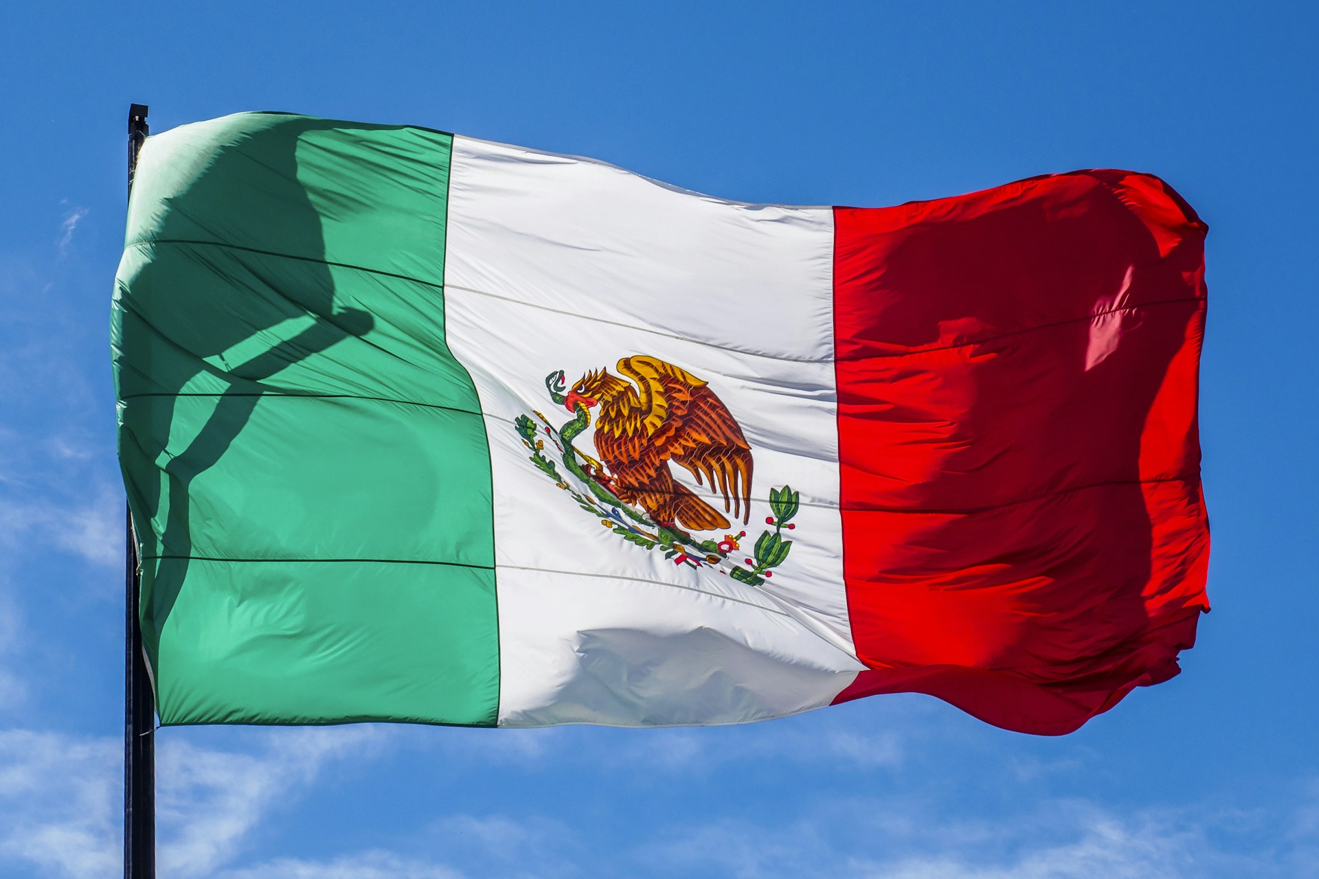 green white and red flag