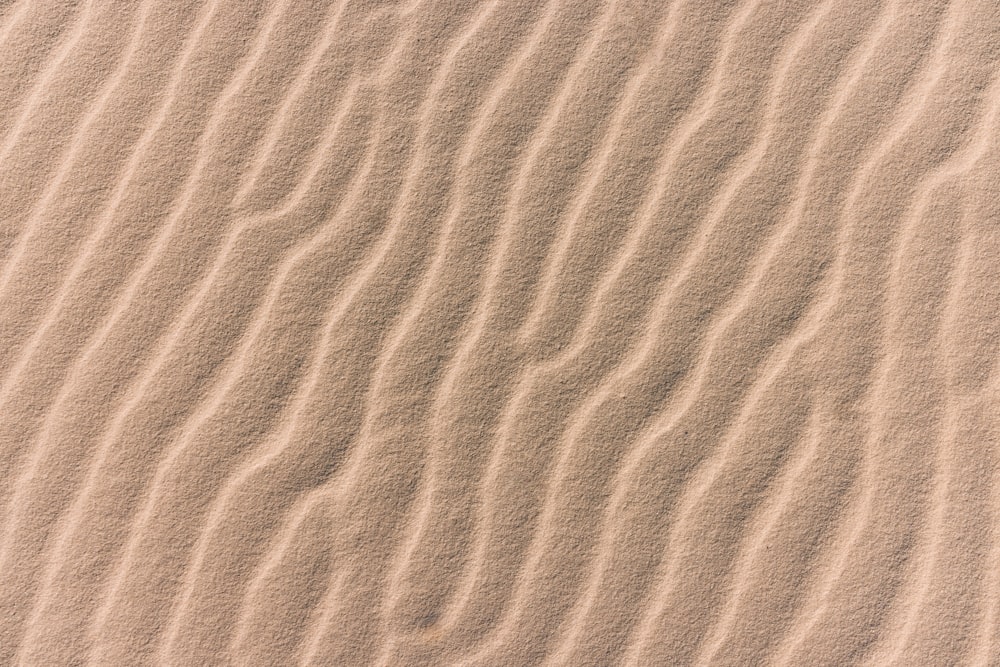 brown sand with shadow of person