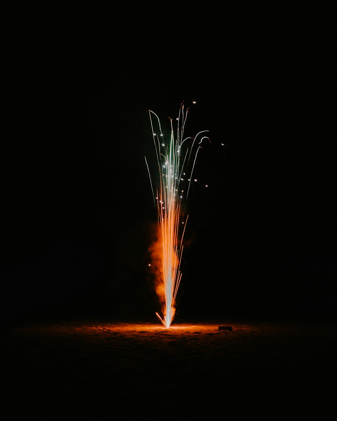 time lapse photography of fireworks