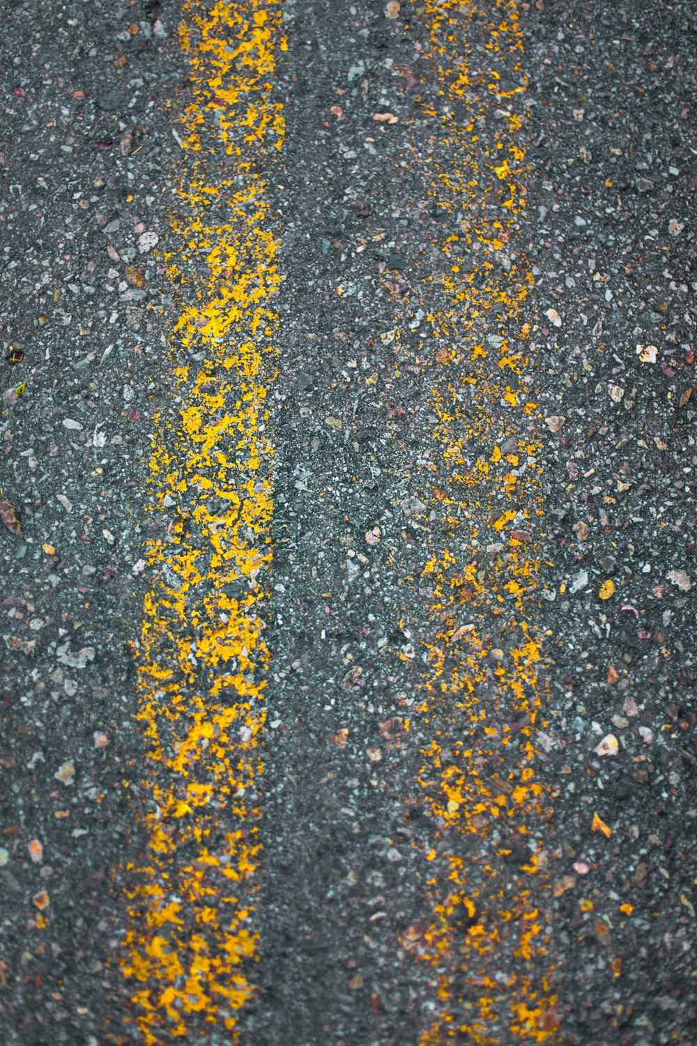 yellow and black concrete floor