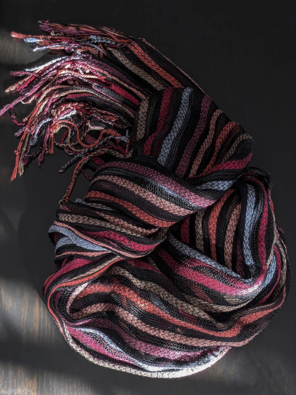 Multicolor Striped Scarf