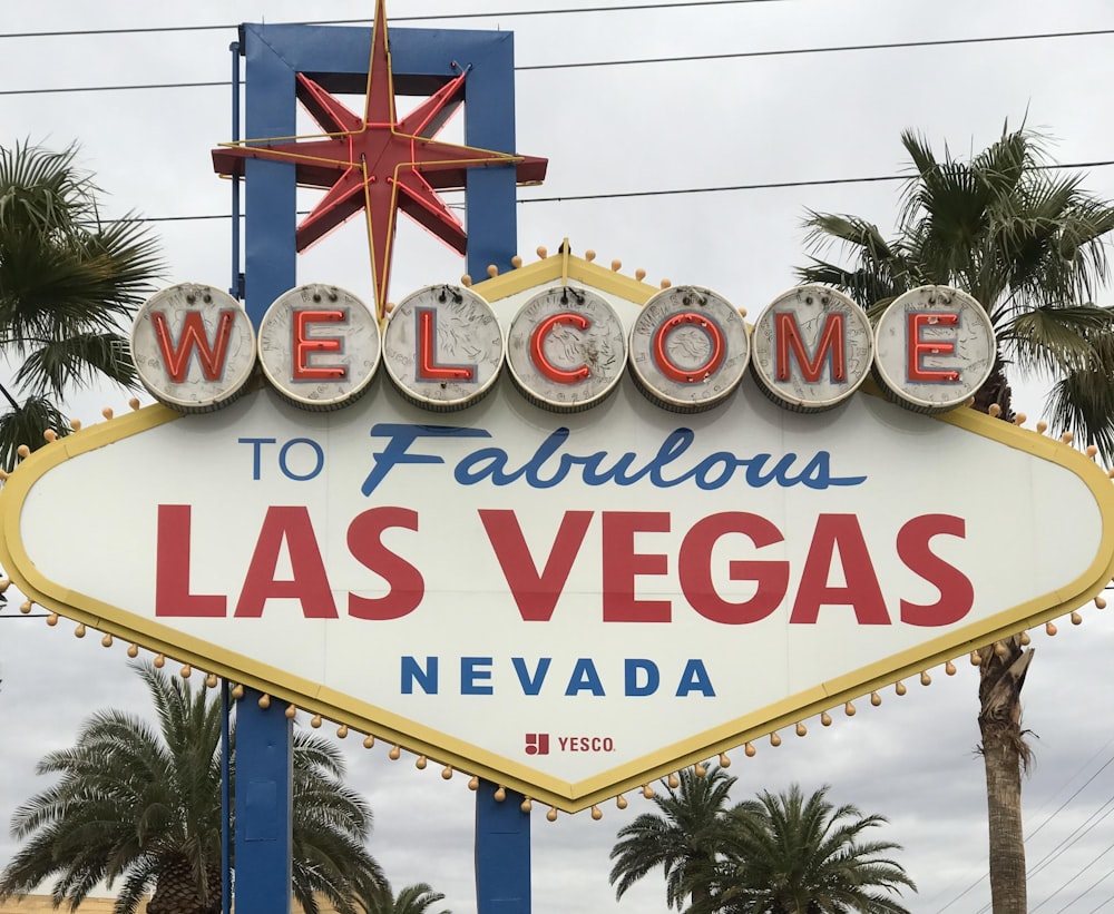 Welcome to Fabulous Las Vegas Nevada Led Signage · Free Stock Photo