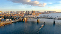 bridge over river during daytime