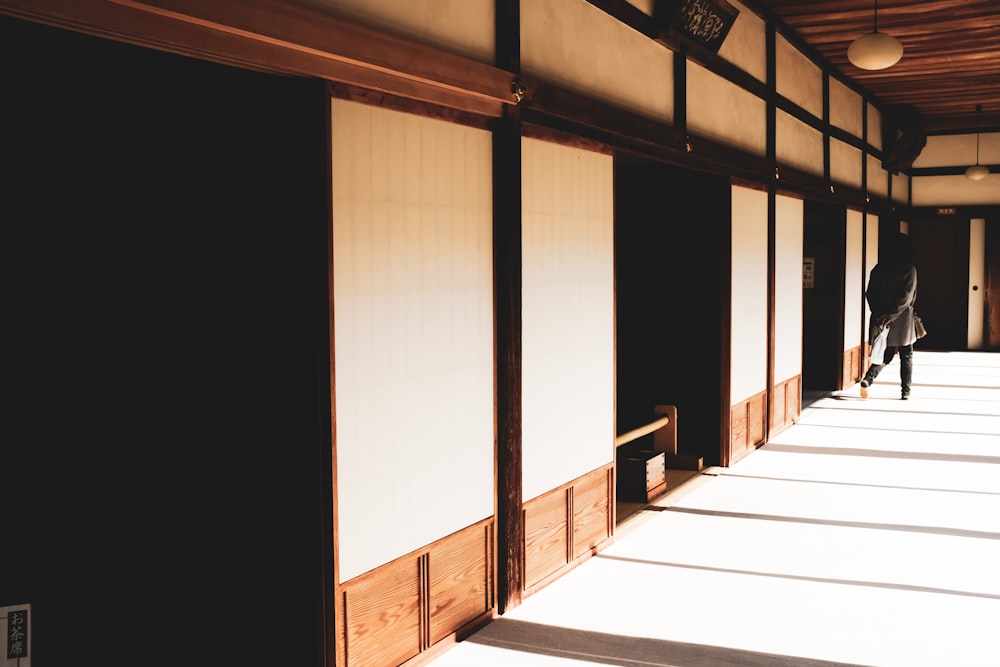 brown wooden framed glass window