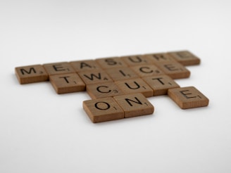 brown wooden puzzle game board