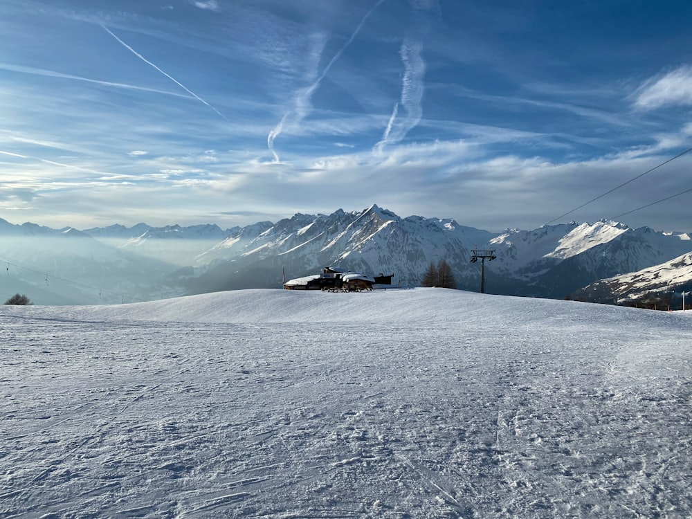 snow covered mountain under blue sky during daytime