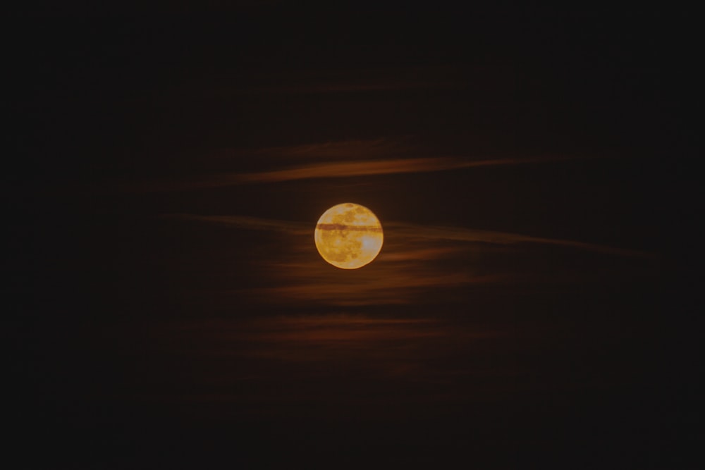 full moon in the sky