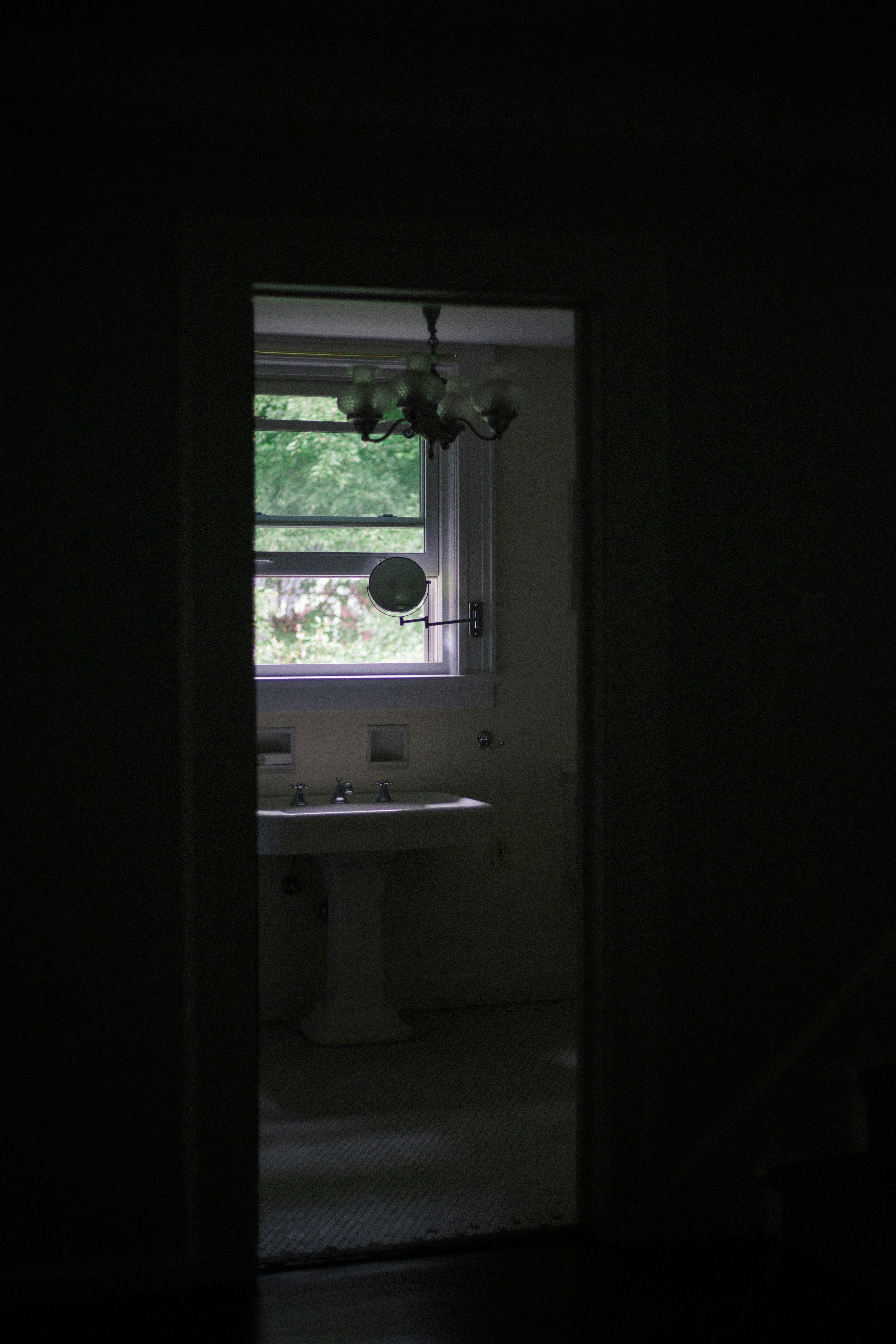 White Ceramic Sink Near Window Photo Free Room Image On Unsplash