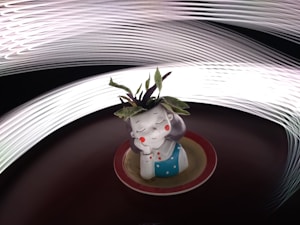 Sleepy Kitten Figurine