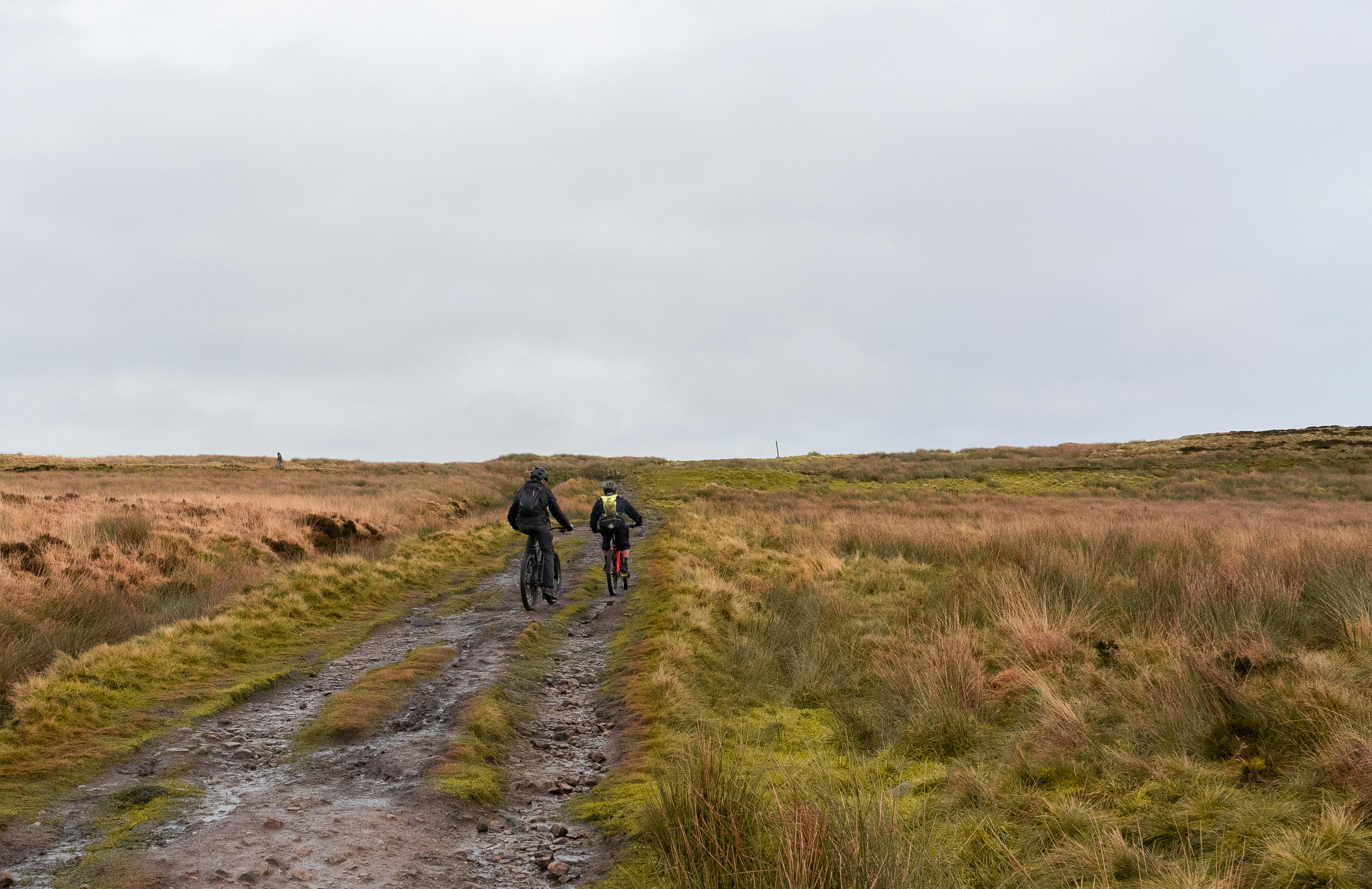 2 person walking on dirt road during daytime