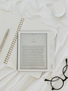 white book page on white textile