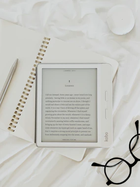white book page on white textile