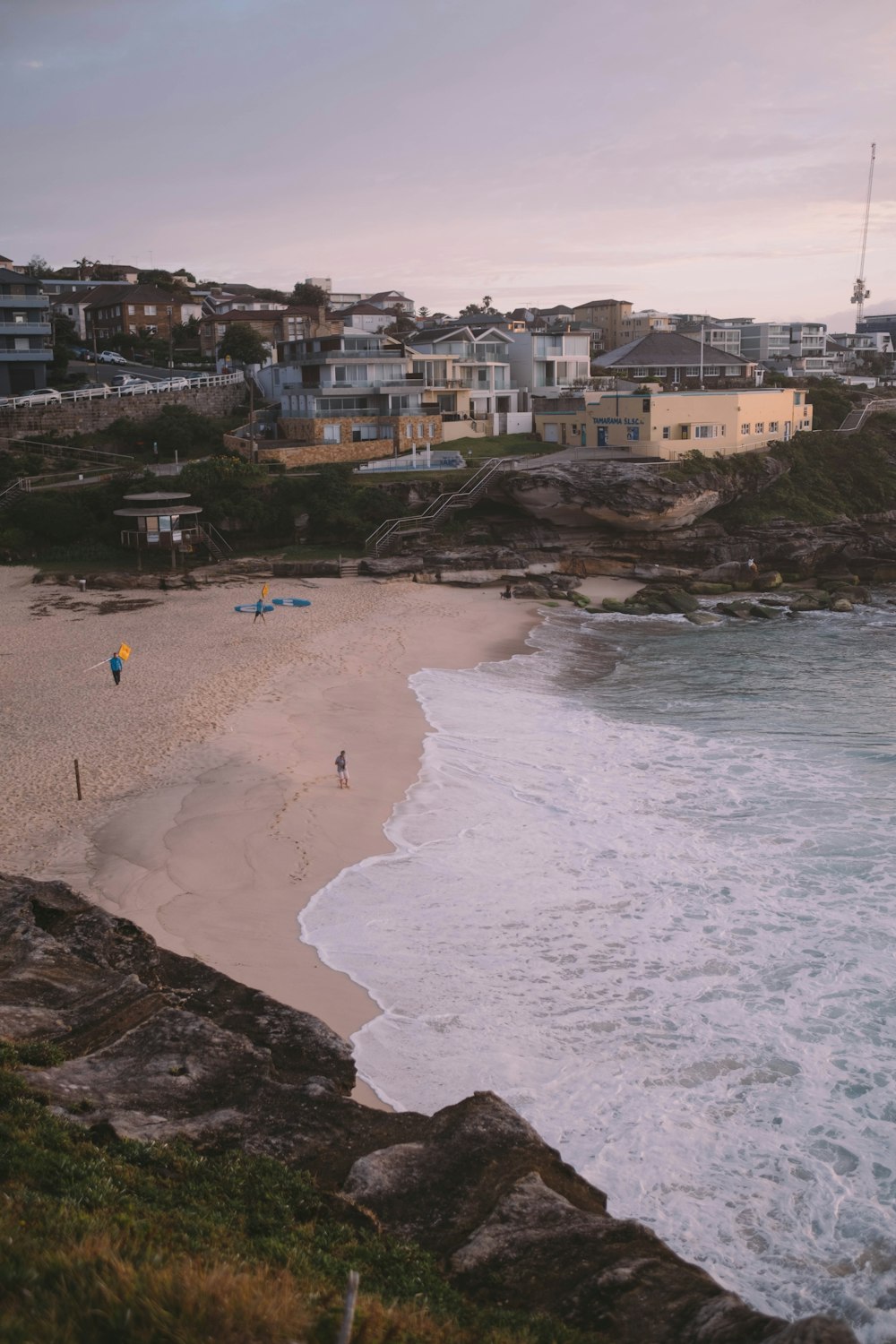 people on beach during daytime