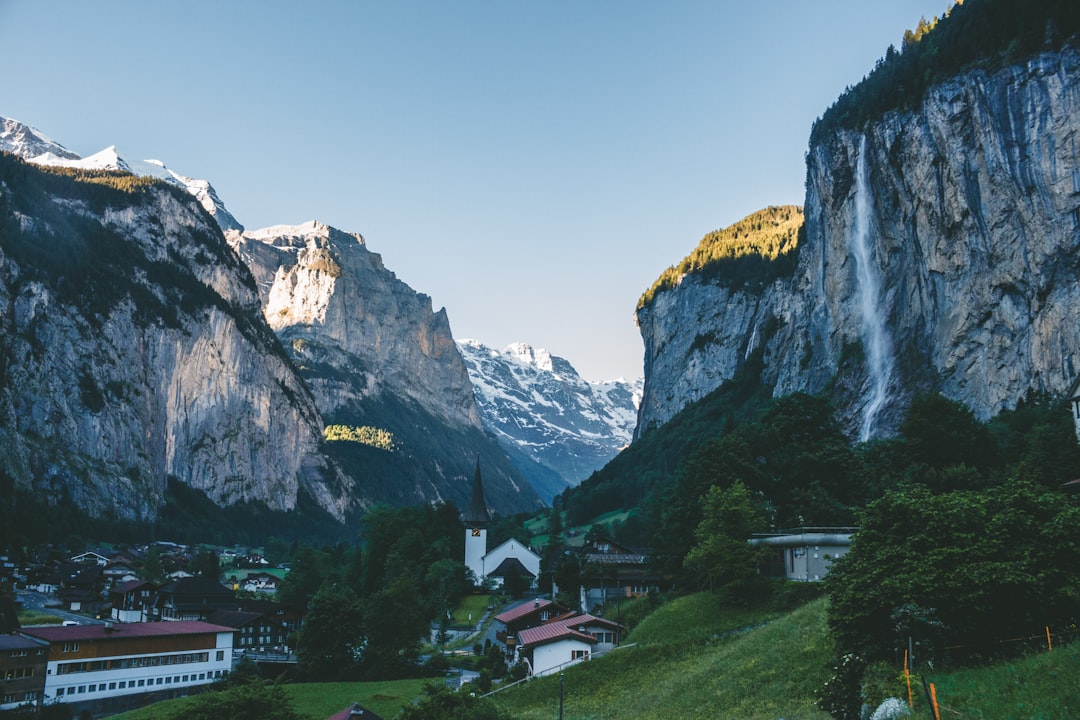 houses near mountain during daytime