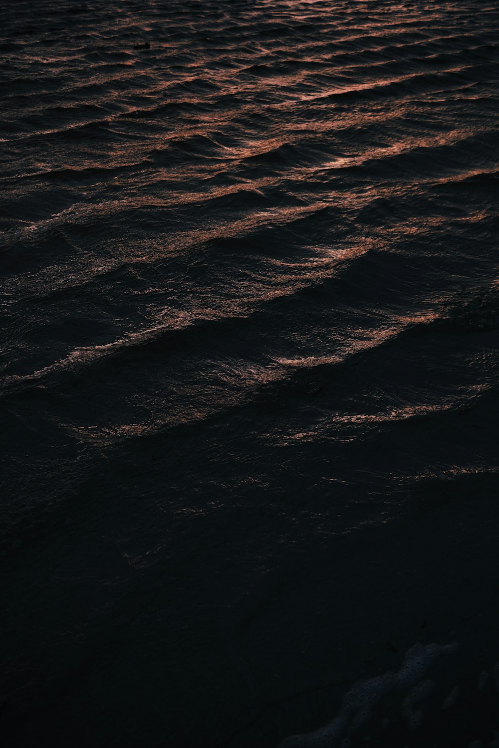 brown sand with water during daytime