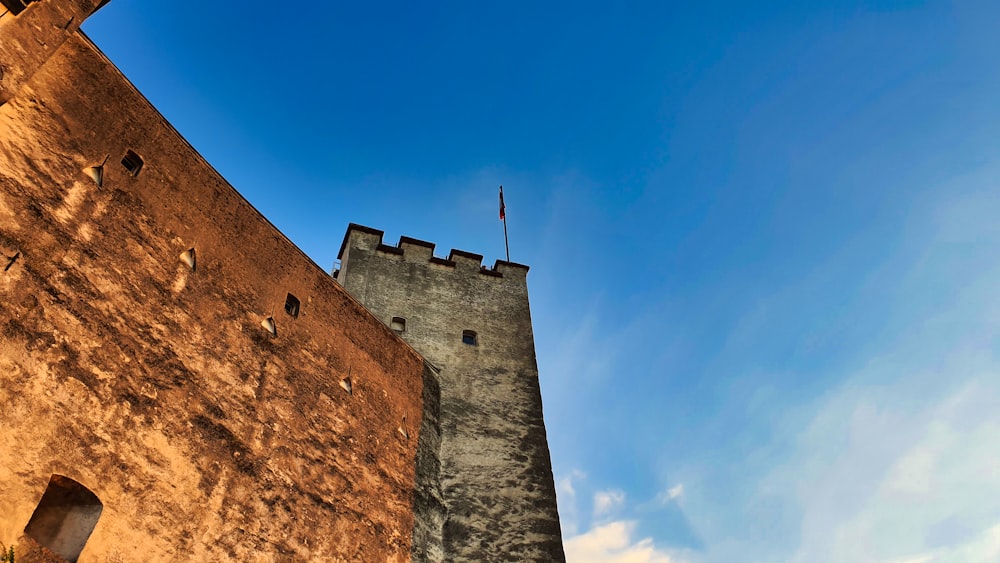 brown brick castle under blue sky during daytime