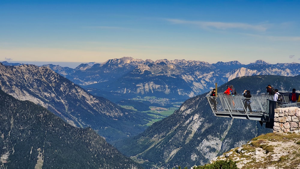 Luftaufnahme der Berge tagsüber