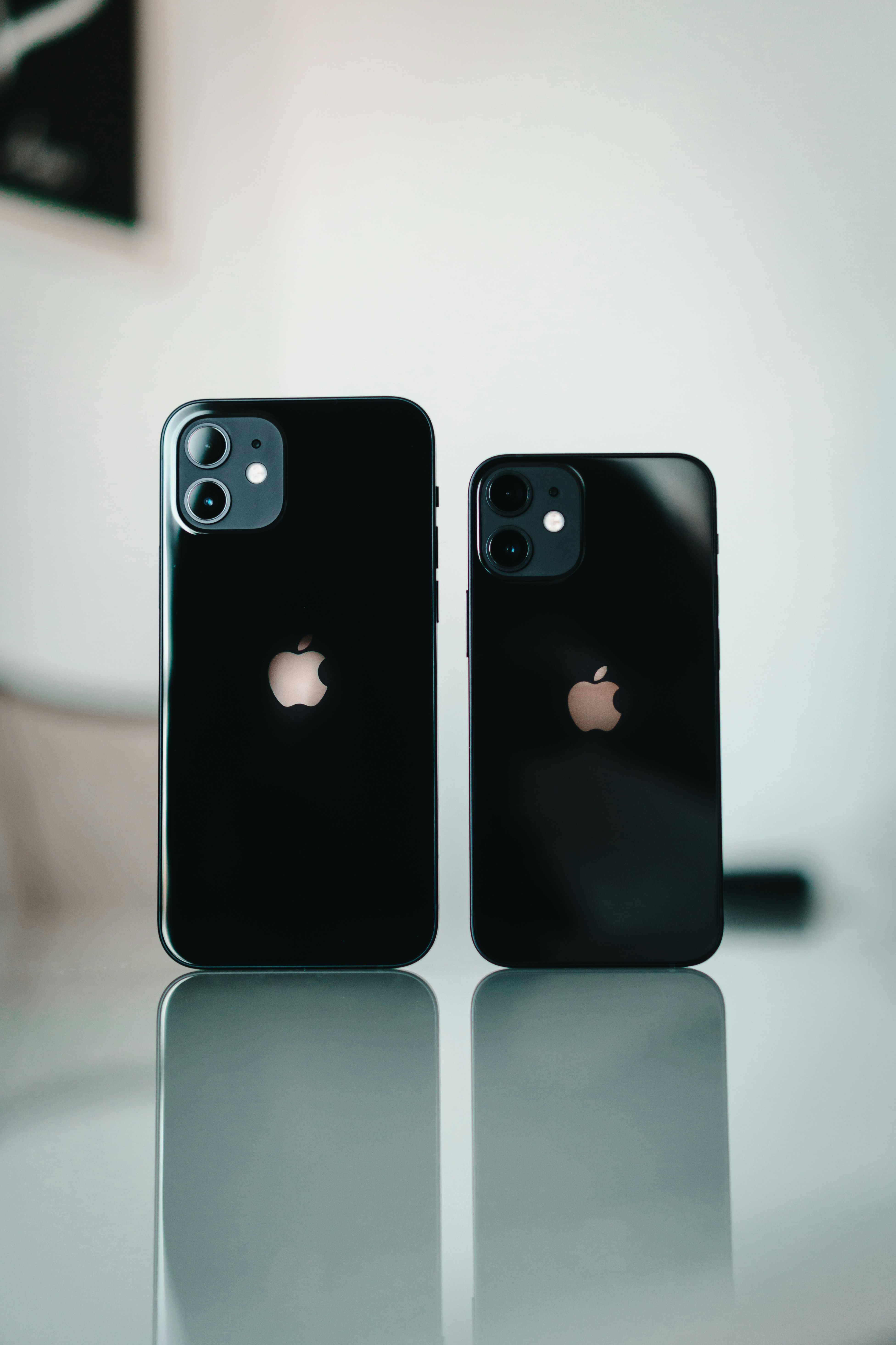Two iPhones Side by Side