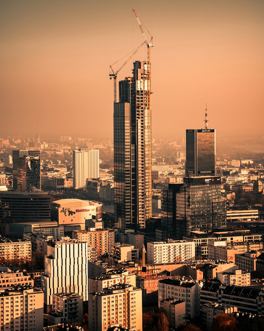 high rise buildings during daytime