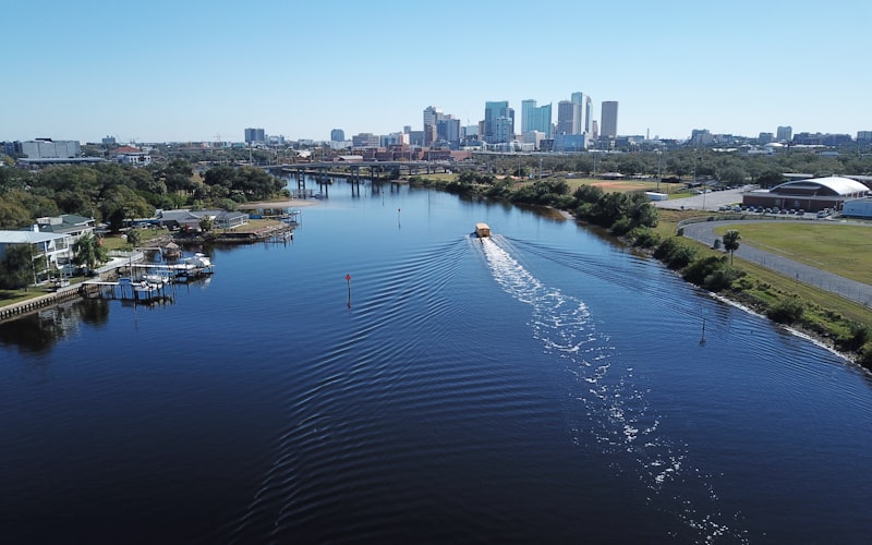 Tampa skyline and waterfront