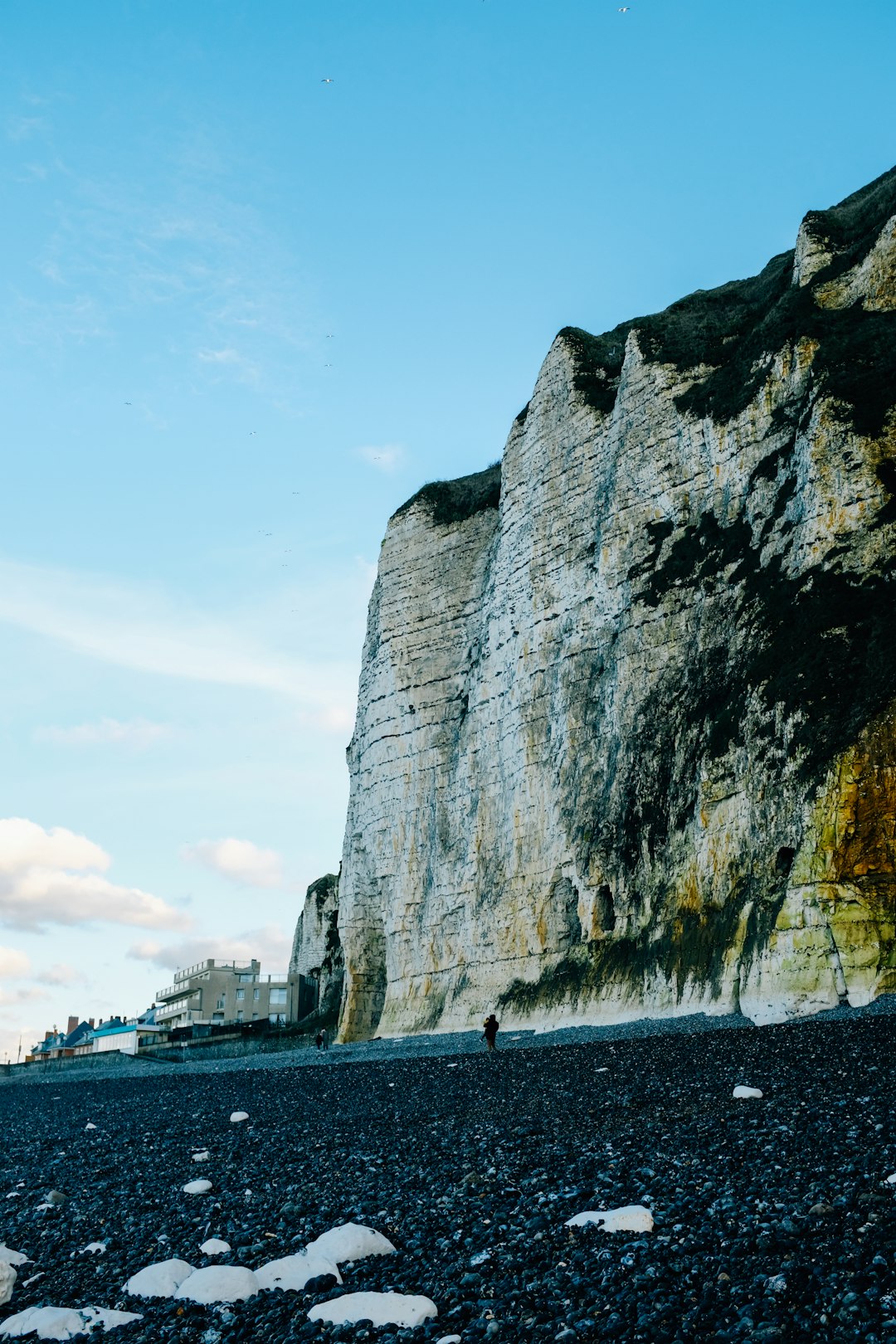 gray rock formation on sea during daytime