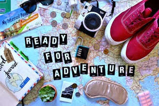 black and silver dslr camera on table