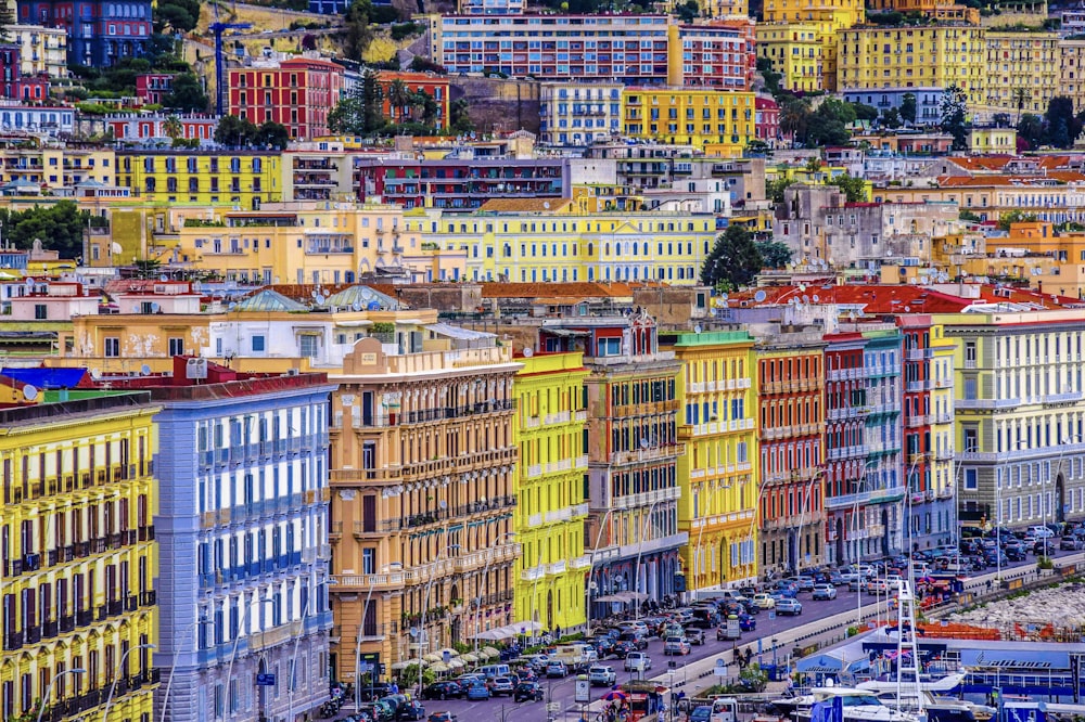 aerial view of city buildings during daytime