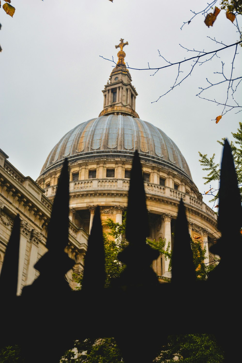 white and gray dome building