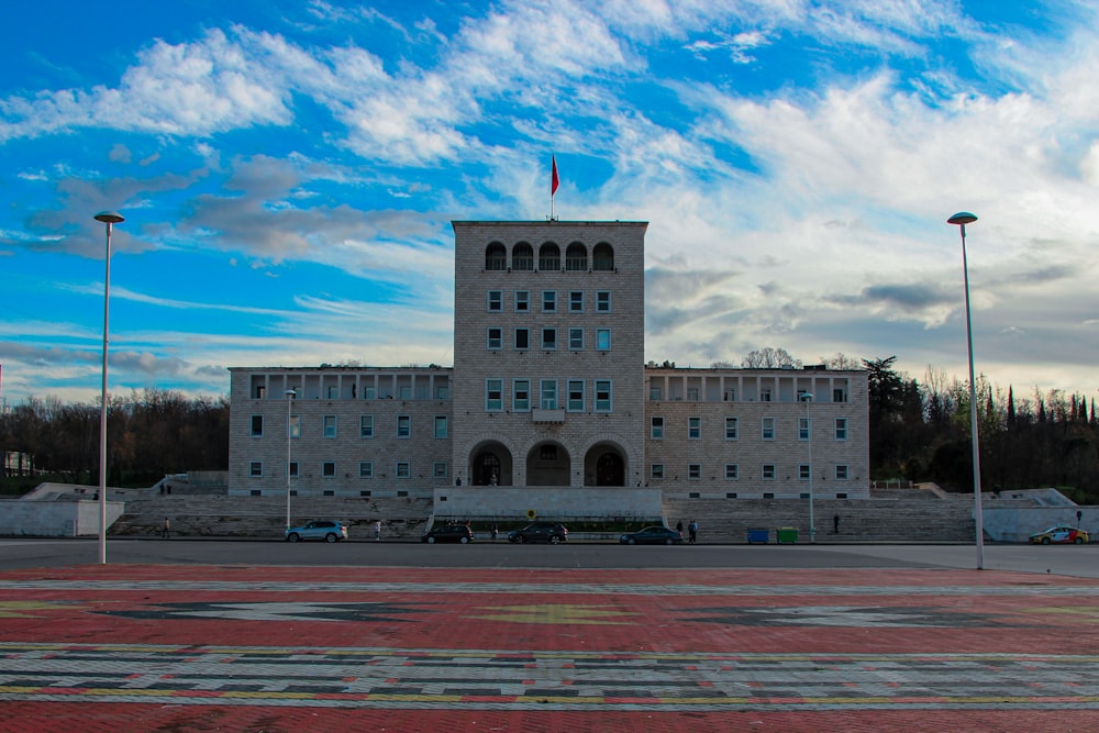 gray concrete building under blue sky during daytime