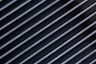 black and white striped textile