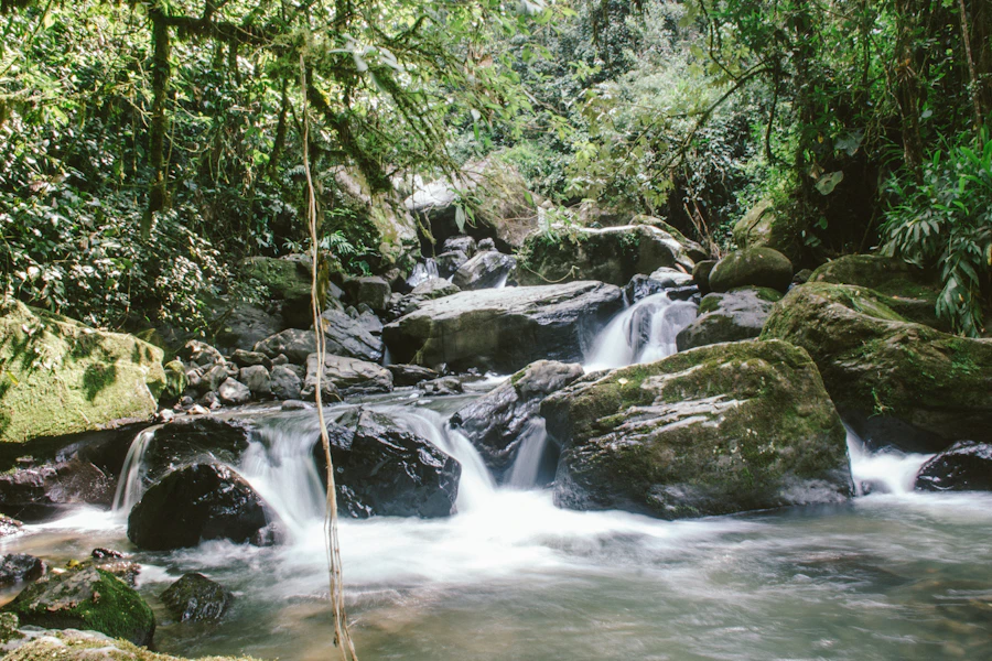 Glacial streams