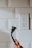 black usb cable plugged in white electric socket
