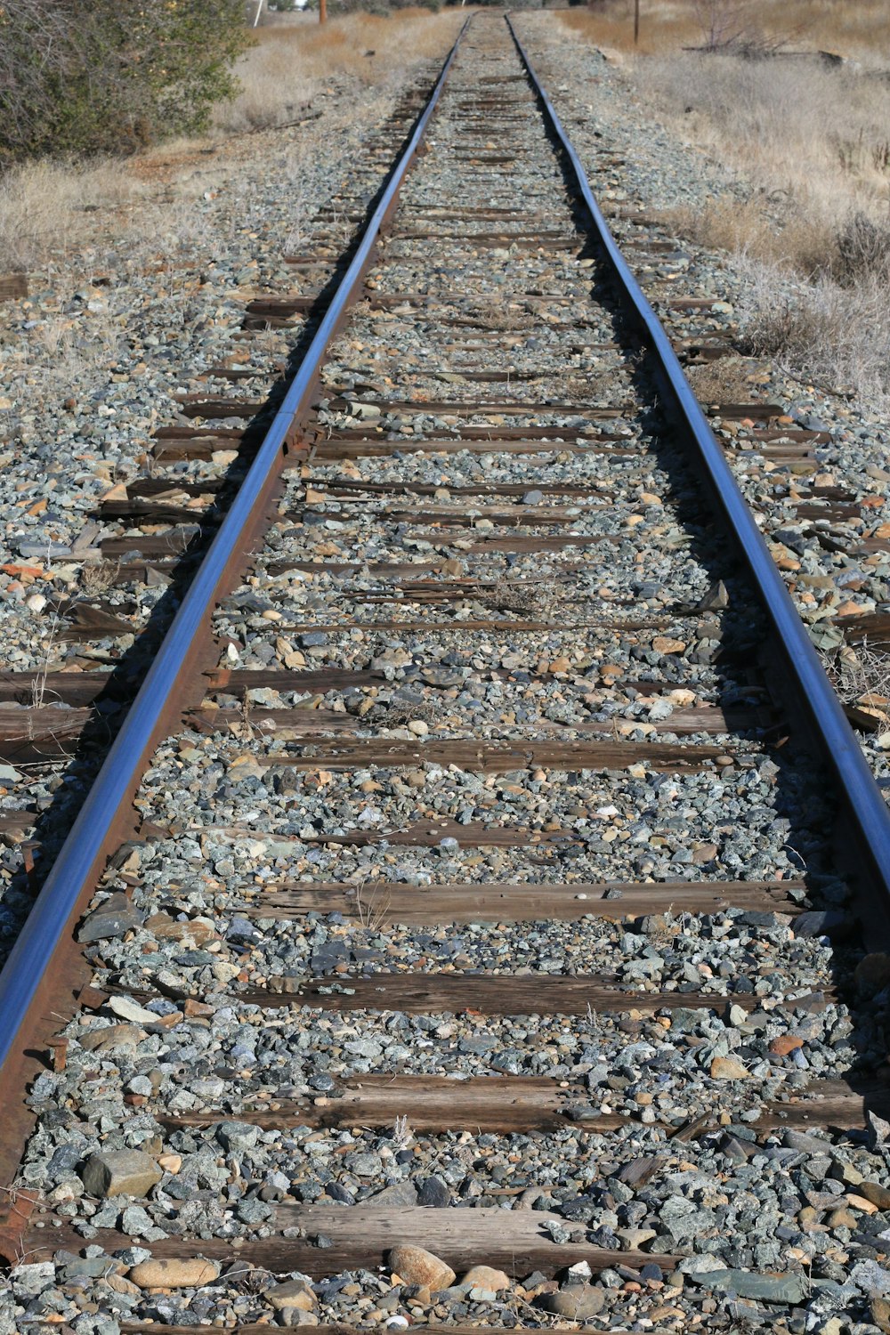 brown and black train rail