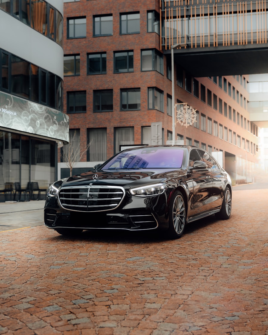 Mercedes Classe S350 vue extérieure