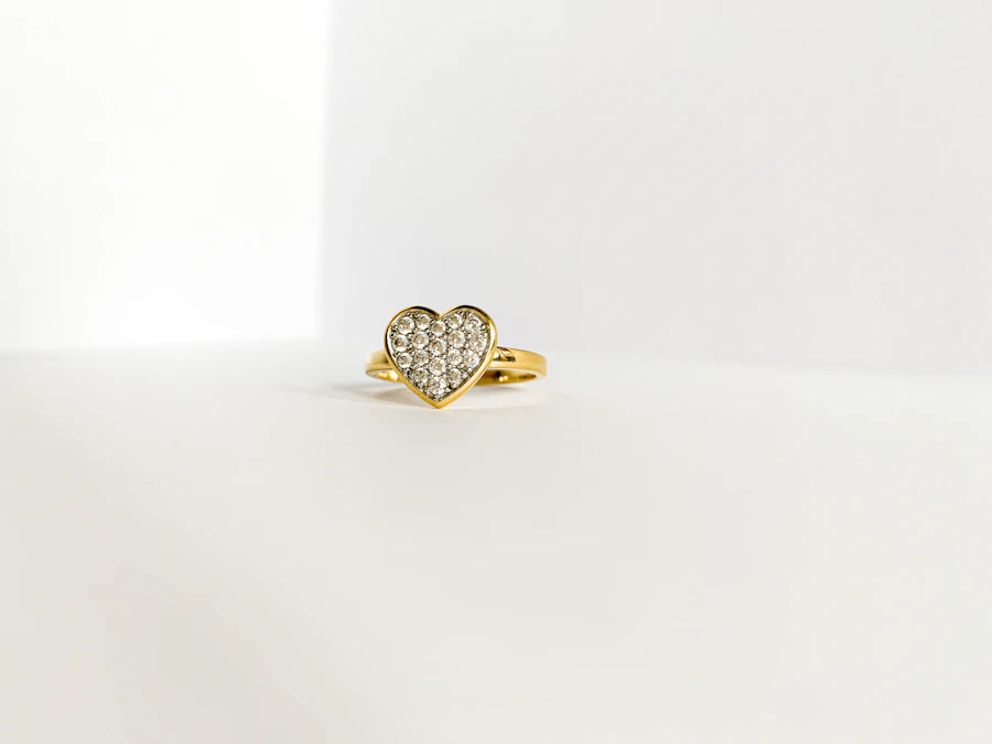 Classic Solitaire – gold plated ring