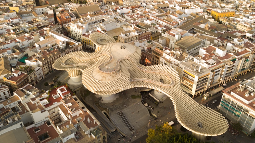 Aerial View Of City Buildings During Daytime