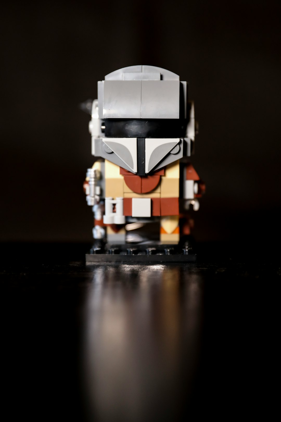 white and black robot toy