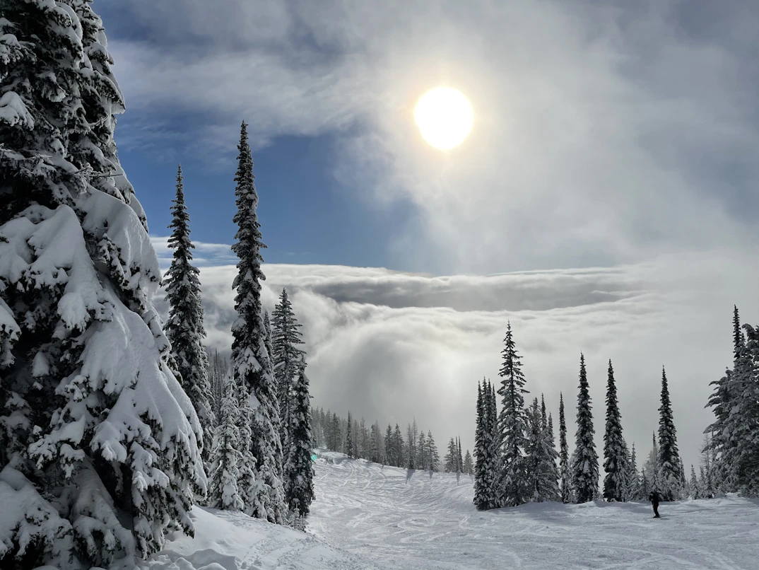 Whitefish skiing