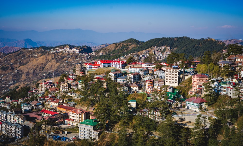 aerial view of city during daytime