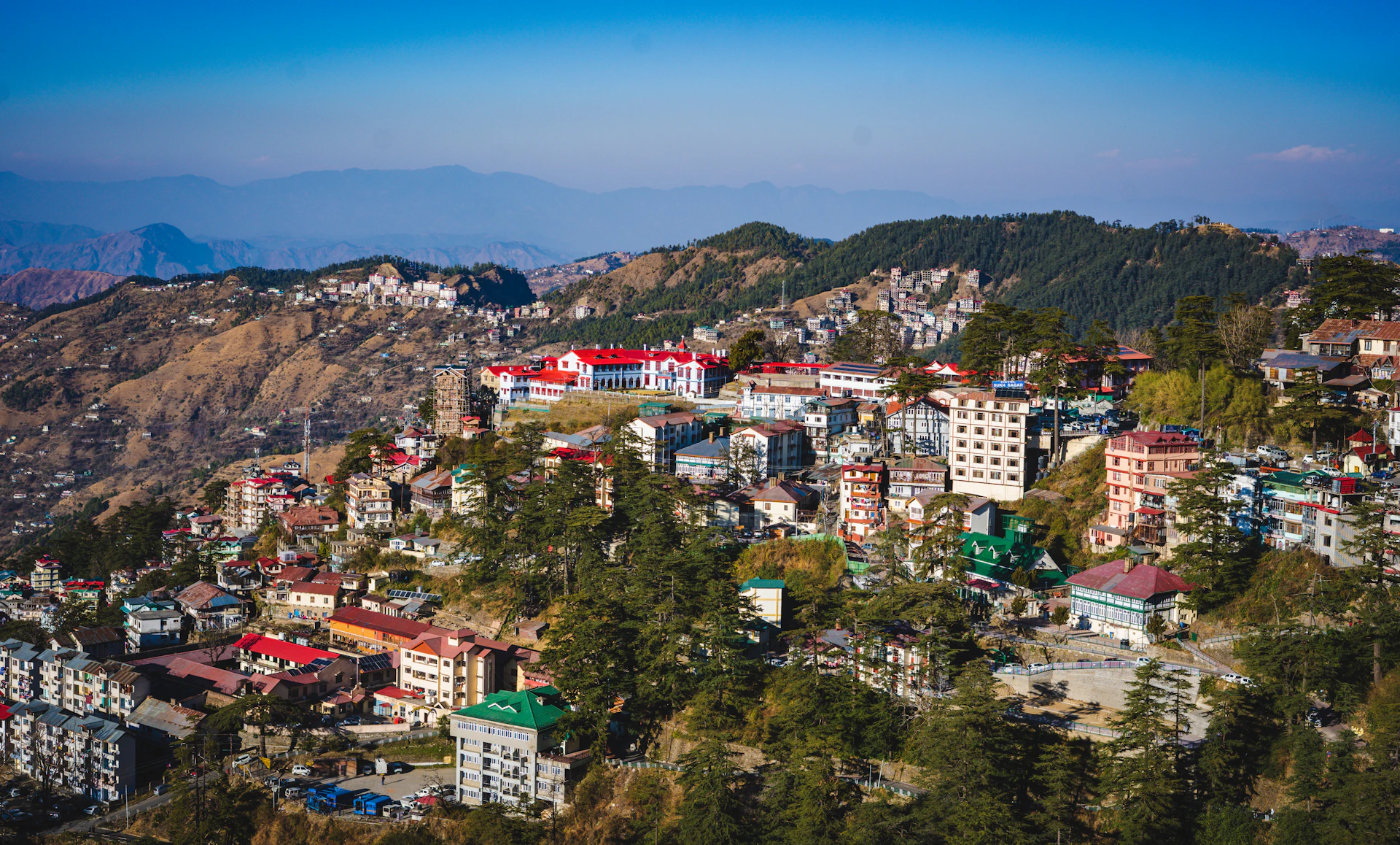 aerial view of city during daytime
