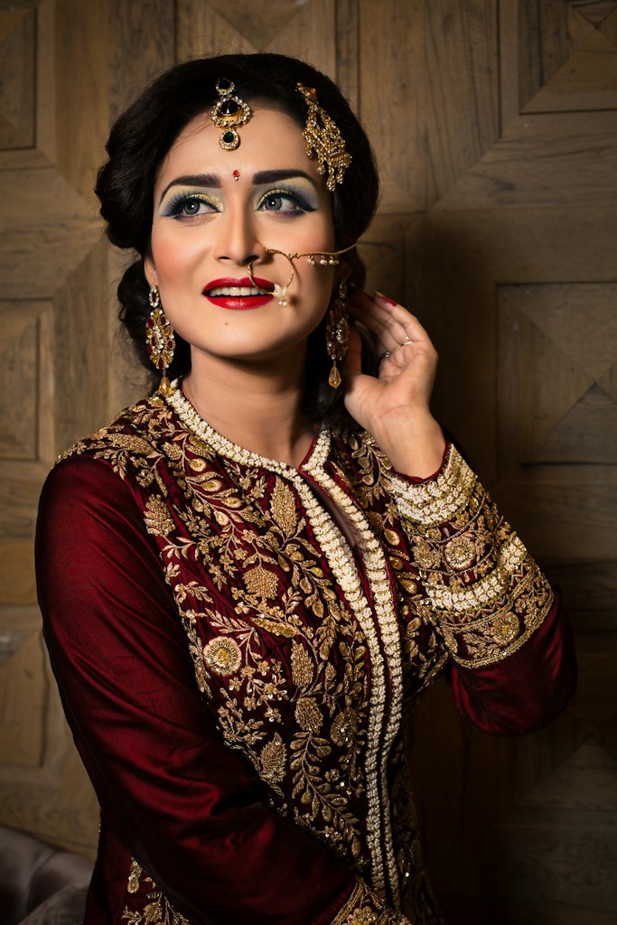 Red Anarkali Dress