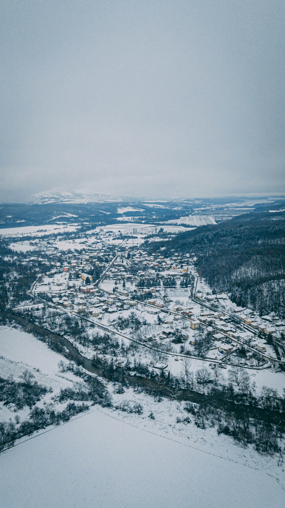 aerial view of city during daytime