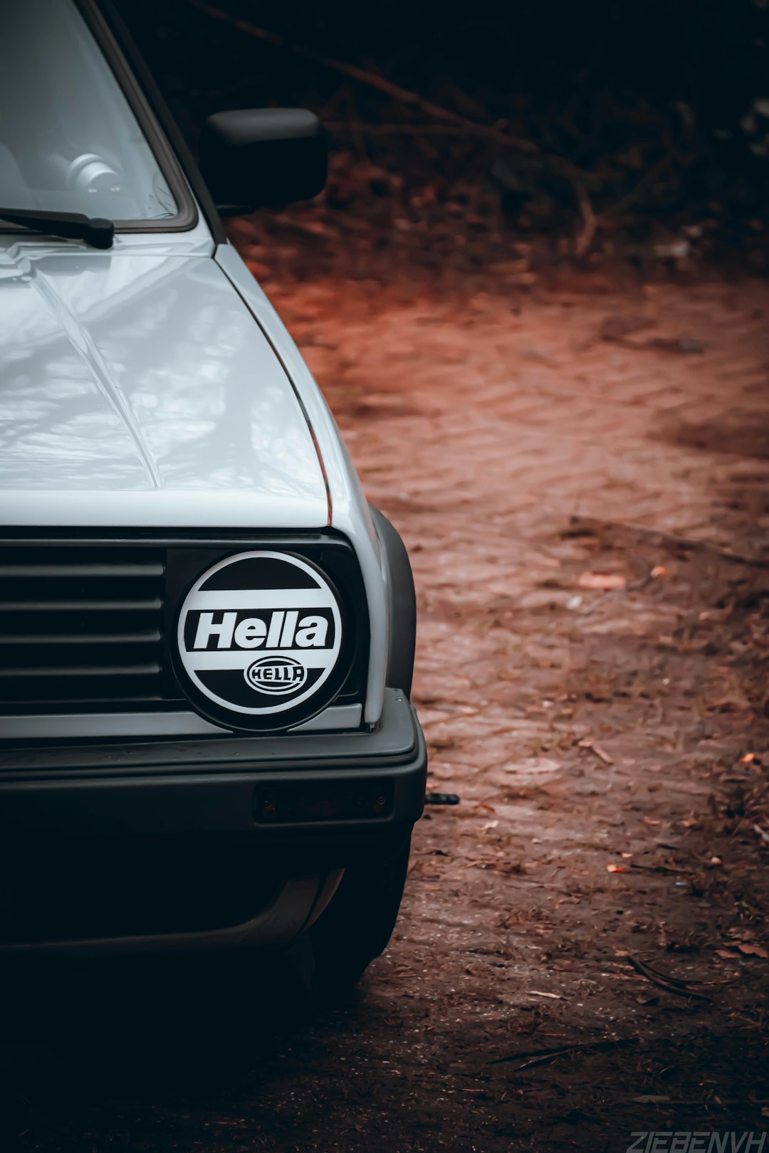 black audi car on brown dirt