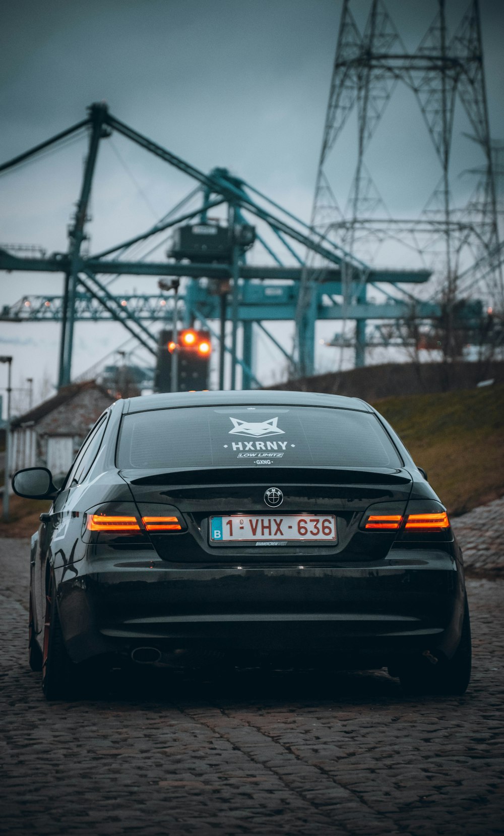 black honda car on road during daytime