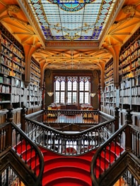 brown wooden shelves with books