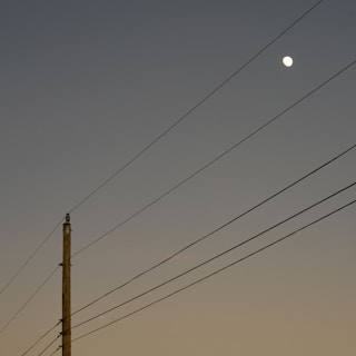 full moon over the sky