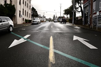 yellow and black pedestrian line