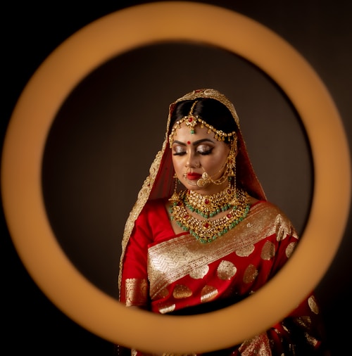 Bridal makeup look