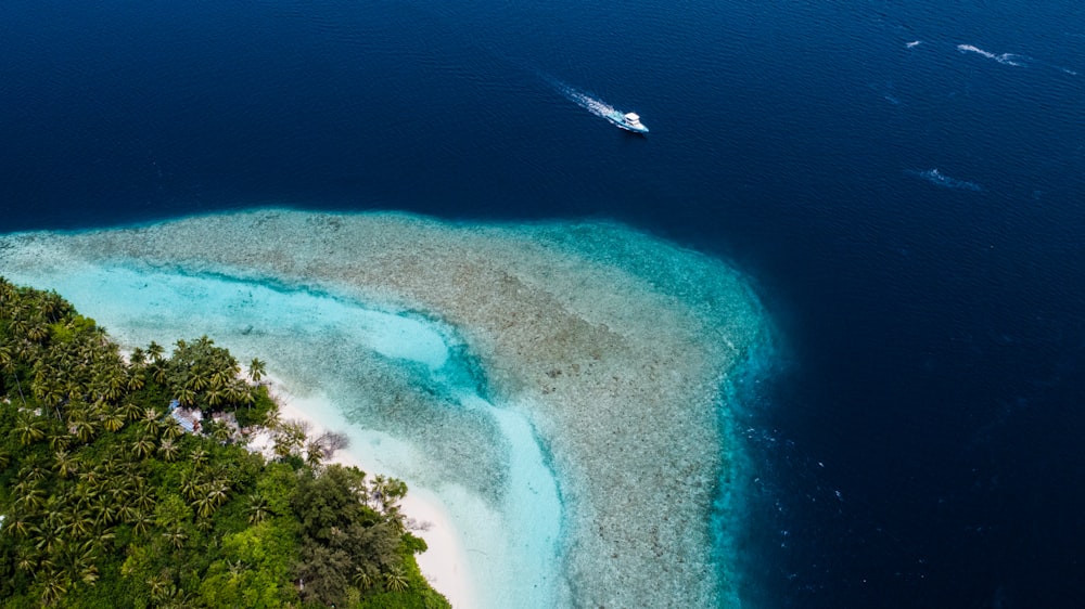 aerial view of blue sea during daytime